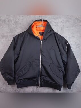 NIKE AIR JORDAN Renegade Flight Therma-FIT Hooded Jacket HV0540-010 Men’s Sz XL
